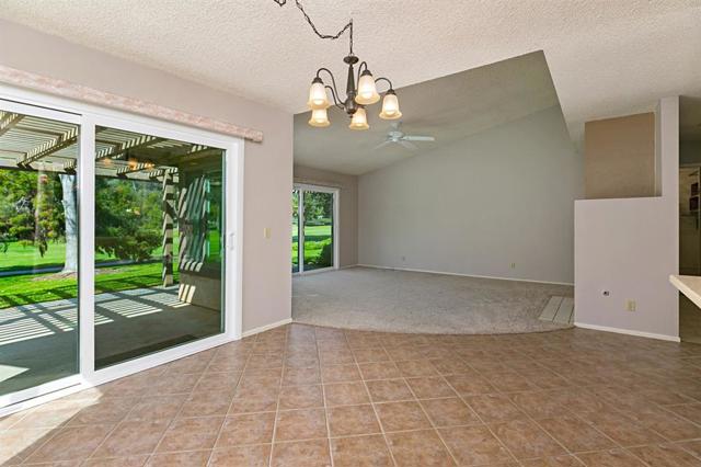 Looking towards the living room from the dining room