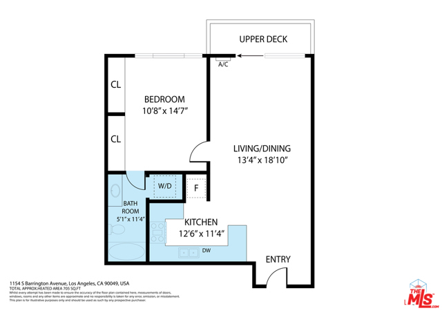 1 Bed Home for Sale in Los Angeles, California