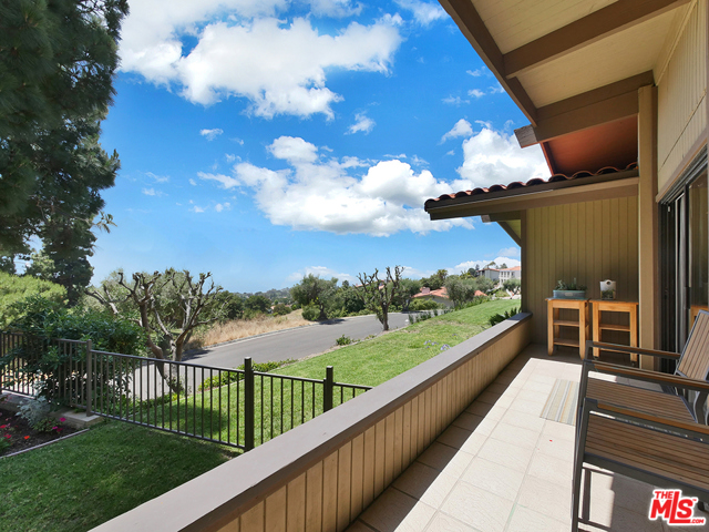 Outdoor Patio Overlooking Ocean