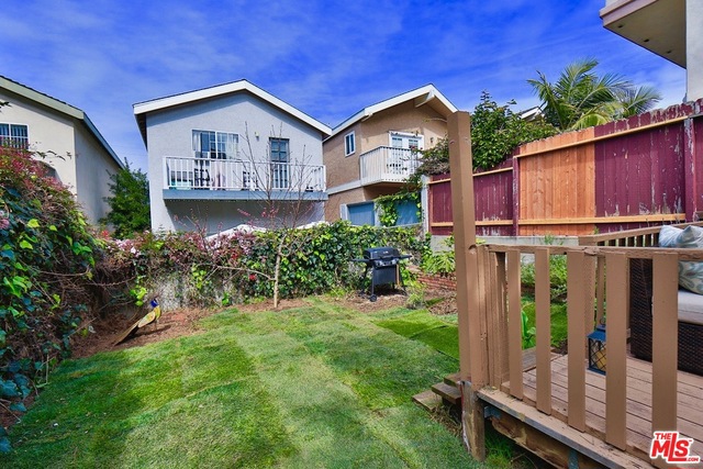 Backyard view