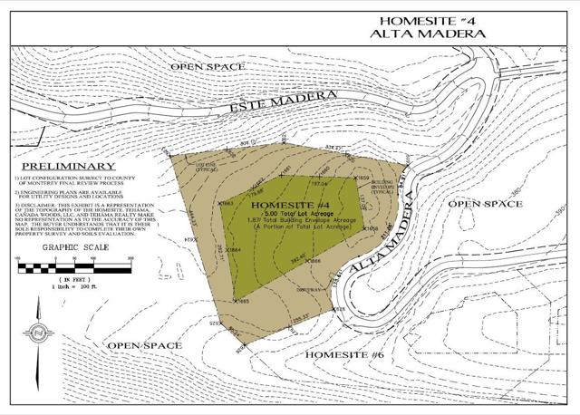 Alta Madera (Tehama Lot 4), 93923, ,For Sale,Alta Madera (Tehama Lot 4),ML81710056