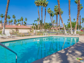 Pool with mountian views