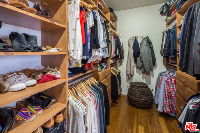 large walk-in closet