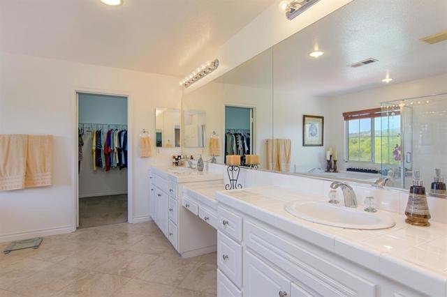 The master bath is like having your own private spa!