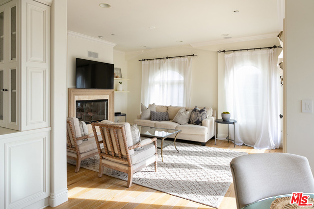 Living room from dining area (rd floor).