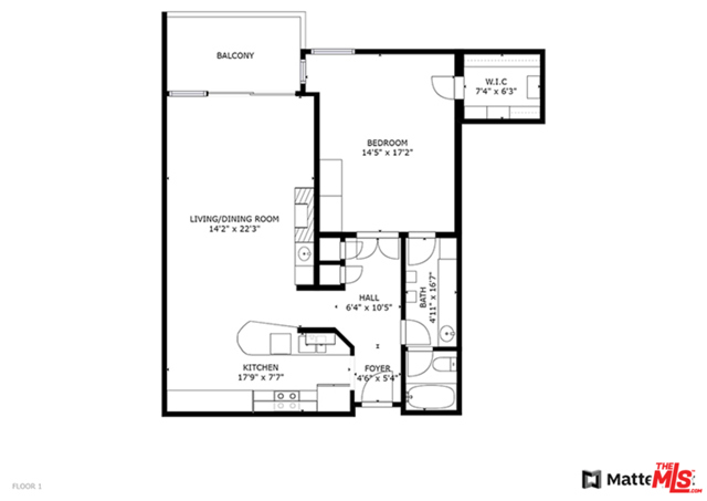 1 Bed Home for Sale in West Hollywood, California