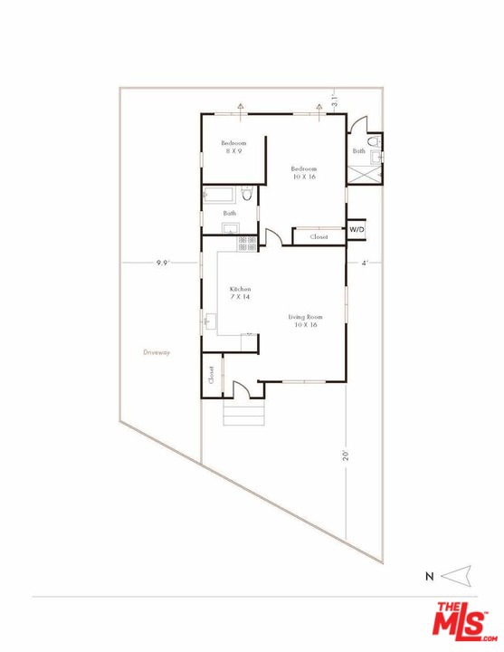 2 Bed Home for Sale in Los Angeles, California