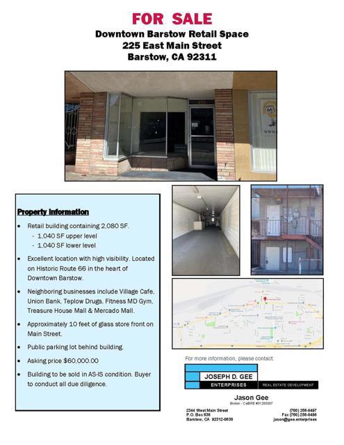 Main, 92311, ,For Sale,Main,522313
