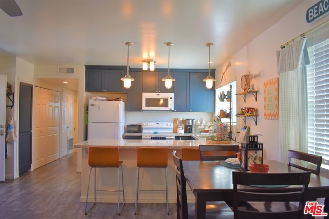 upstairs kitchen area