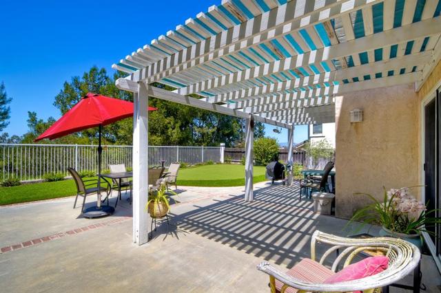 Access to the meticulously maintained back yard from the family room.....