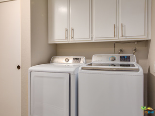 Laundry in unit with utility closet