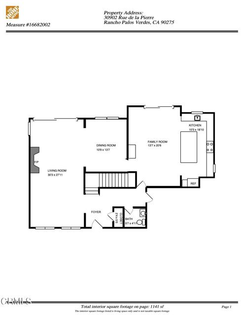 30902 Rue De La Pierre floorplan