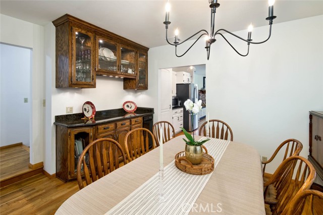 Dining Room with Built-Ins