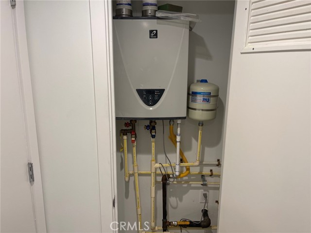 Tankless water heater in each unit