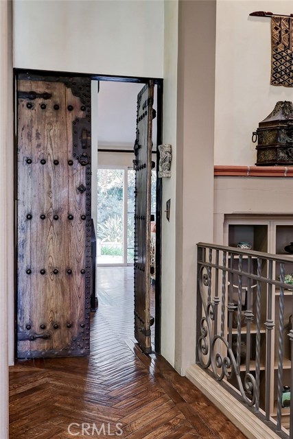Artisan double doors