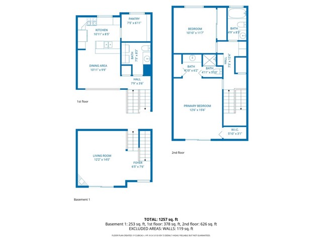 Detail Gallery Image 3 of 18 For 13623 Valerio #C,  Van Nuys,  CA 91405 - 3 Beds | 2/1 Baths