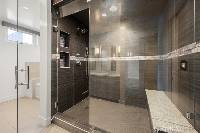 Primary Bath Steam Room Shower