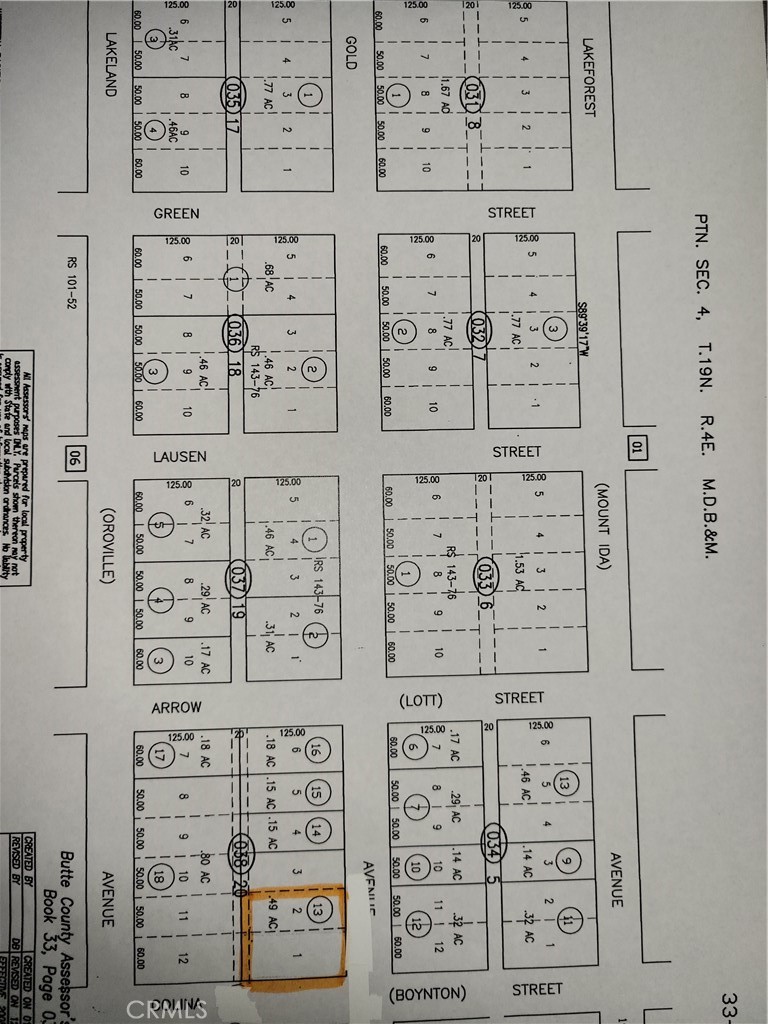 0 Gold, Oroville, CA 95966