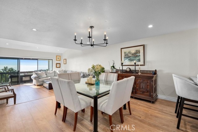 Dining Room with stunning ocean views