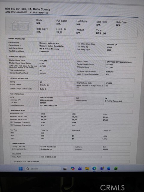 Detail Gallery Image 33 of 33 For 5 Fairhill, Oroville,  CA 95966 - 3 Beds | 2 Baths