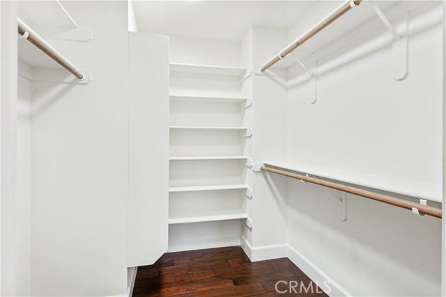 Primary walk in closet