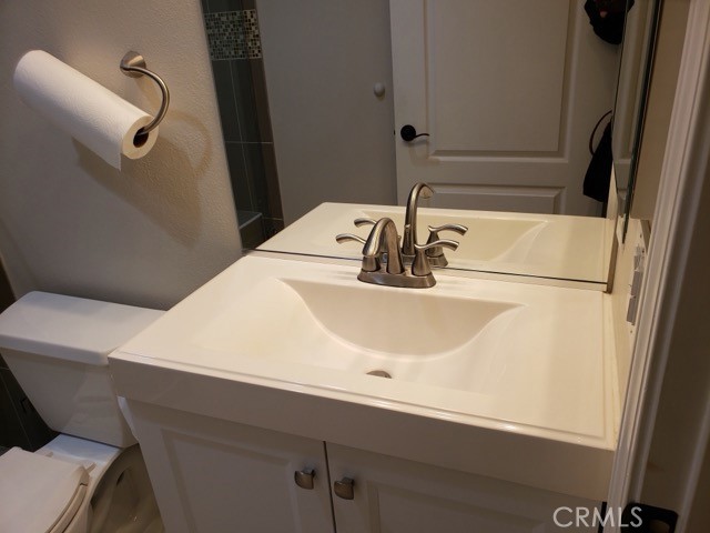 Hallway bathroom