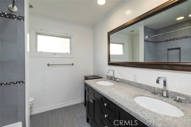 First floor full bathroom.