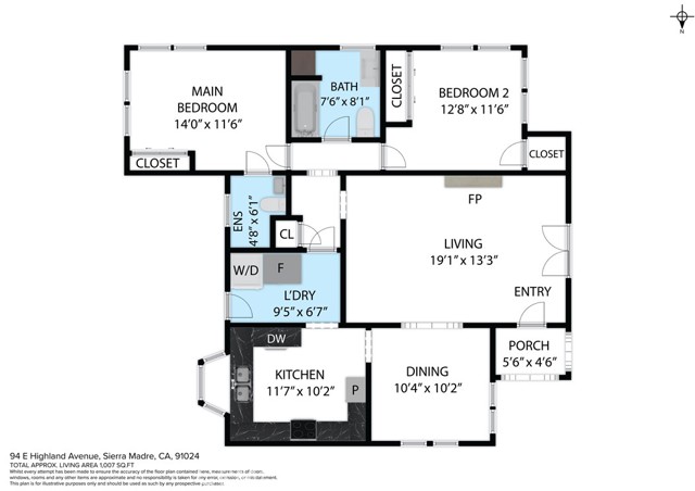 Detail Gallery Image 5 of 7 For 94 E Highland Ave, Sierra Madre,  CA 91024 - 2 Beds | 2 Baths