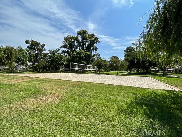 Association volleyball court