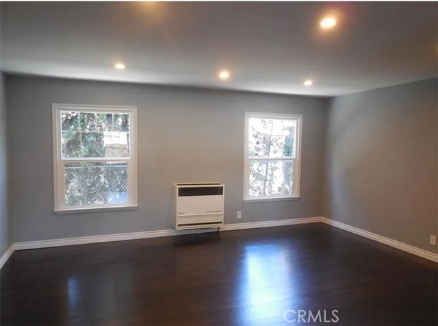 *New floors are lighter & walls are white* Living room (not pictured)