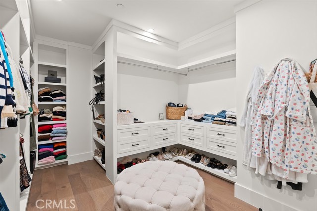 One of TWO walk-in Primary Bedroom Closets