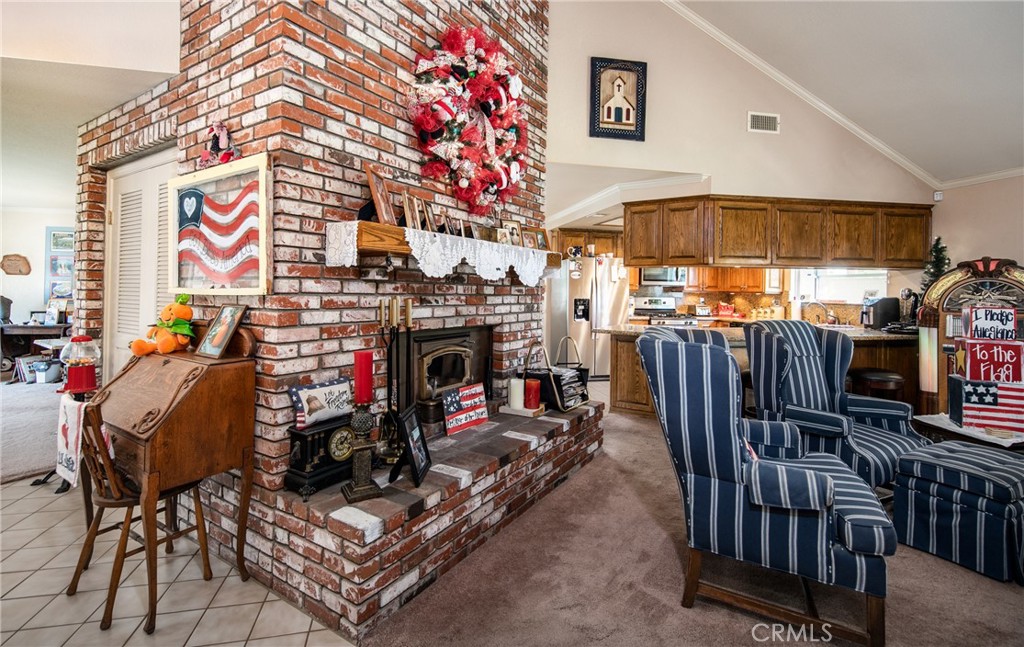 Family Room looking to Entry Way/Living Room