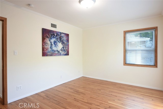 West Bedroom with dimmable ceiling light; ceiling-fan ready; double-gang electrical outlets