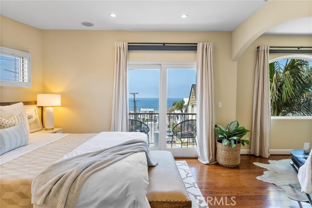 Primary bedroom on top level