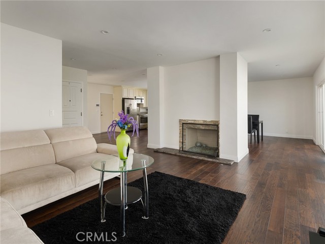 Open plan living room