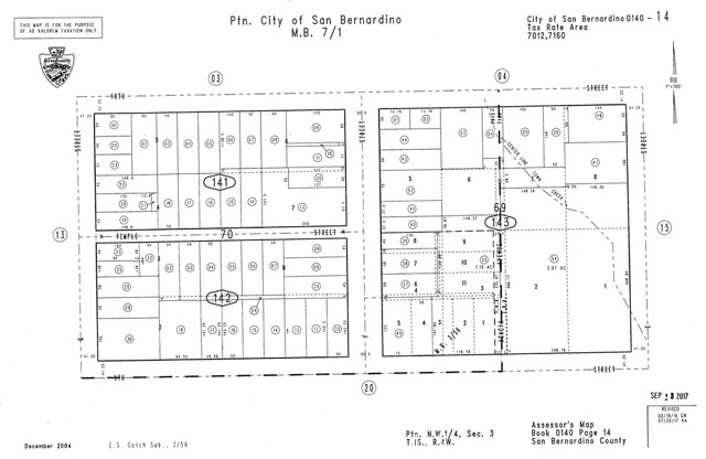 Detail Gallery Image 1 of 1 For 0 G and 9th, San Bernardino,  CA 92410 - – Beds | – Baths