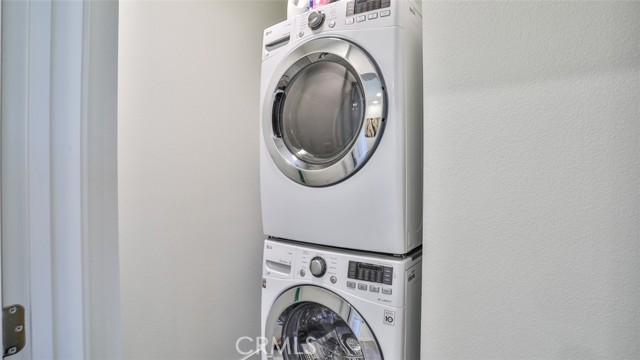 Laundry inside home.