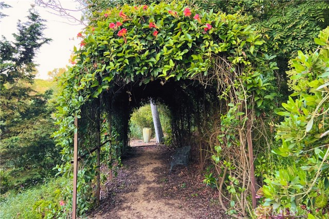 Beautiful Archways and Fountains are scattered round the property.