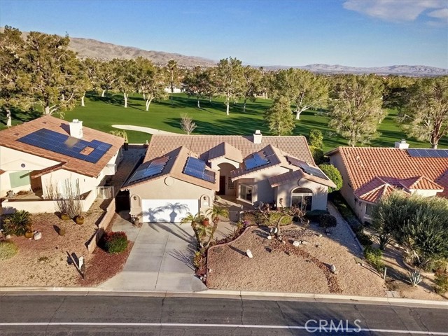 Front Elevation With The Golf Course View