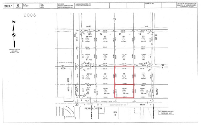 Detail Gallery Image 5 of 5 For 0 Pearblossom Hwy, Pearblossom,  CA 93543 - – Beds | – Baths