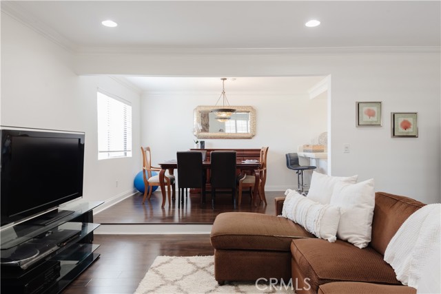 Family Room Open to Dining Room