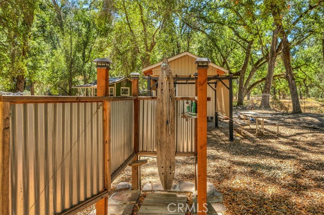 outdoor shower