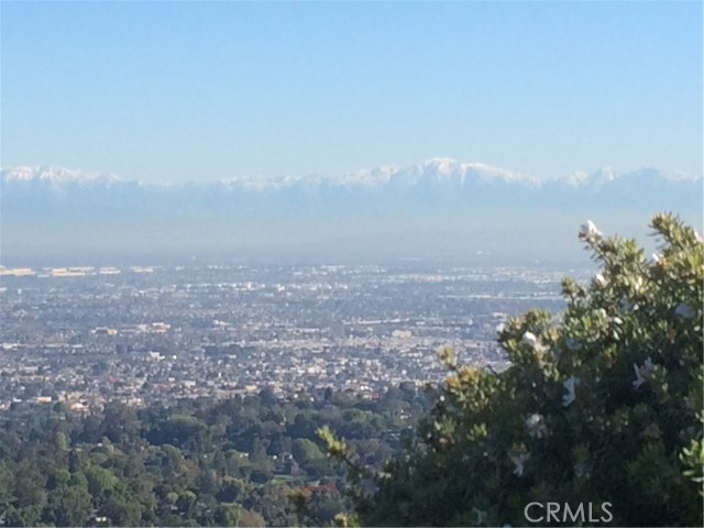 You can view snow capped mountains on a clear January day!