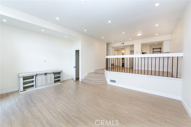 Living Room with Storage closet