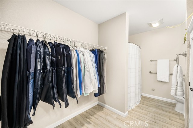 Extra closet space