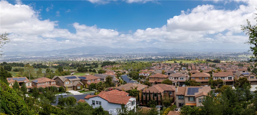 Nestled above Aliso Viejo Golf Course, this GROUND FLOOR CONDO features an AMAZING VIEW of Saddleback Valley/Mountains, ONE CAR GARAGE DIRECT ACCESS Plus YARD!!! NO STAIRS. 2019 Renovation includes: PEX PLUMBING SYSTEM, WINDOWS, WATER HEATER, PROVENZA HARDWOOD FLOORING; CUSTOM DESIGNER BATHROOMS include: WHITE SUBWAY TILE in showers with Italian MARBLE TILE  in HEXAGON shape accenting shower pan and soap boxes with MOHEN FIXTURES and Pottery Barn/Crate & Barrel Mirrors. PAINTED CEILING TO FLOOR in Benjamin Moore SIMPLY WHITE + HALE NAVY CABINETS + WICKHAM GRAY in both Bedrooms. GARAGE has built in STORAGE. Located a short drive to LAGUNA BEACH & Aliso Viejo TOWN CENTER, a short walk to RIDGECREST PARK with BBQ with PICNIC TABLES, TOT LOT, TENNIS, BASKETBALL COURTS with FITNESS STATIONS. Truly Aliso Viejo's best kept secret. Schedule your showing today, FALL IN LOVE, make an offer!