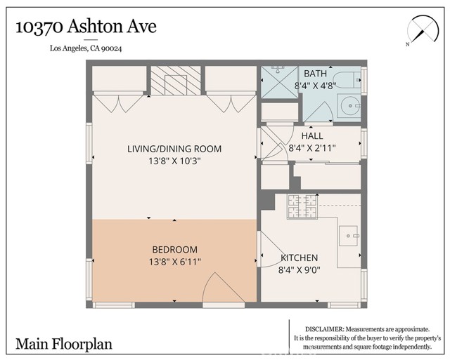 Detail Gallery Image 6 of 19 For 10372 Ashton Ave, Los Angeles,  CA 90024 - 2 Beds | 4 Baths