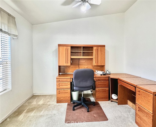 Bedroom #1 (off living room) currently being used as an office