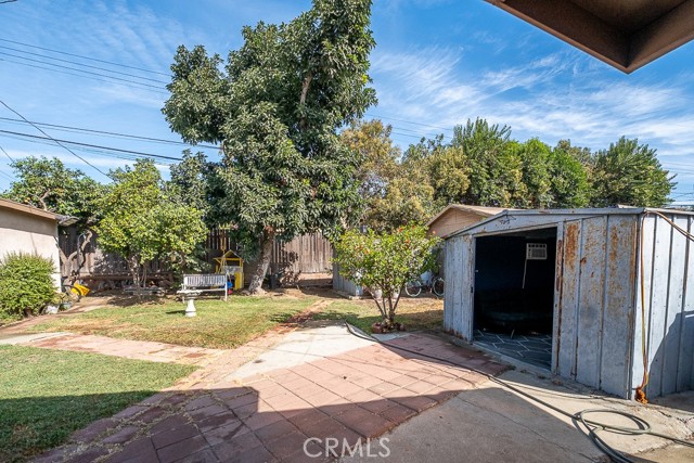 Spacious, Private backyard.