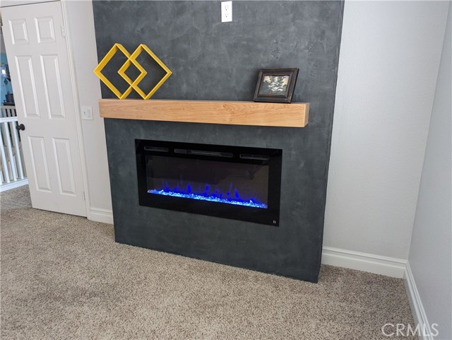 Fireplace in Primary
